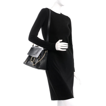 Chloe Calfskin Small Faye Day Shoulder Bag Black 2 of 9