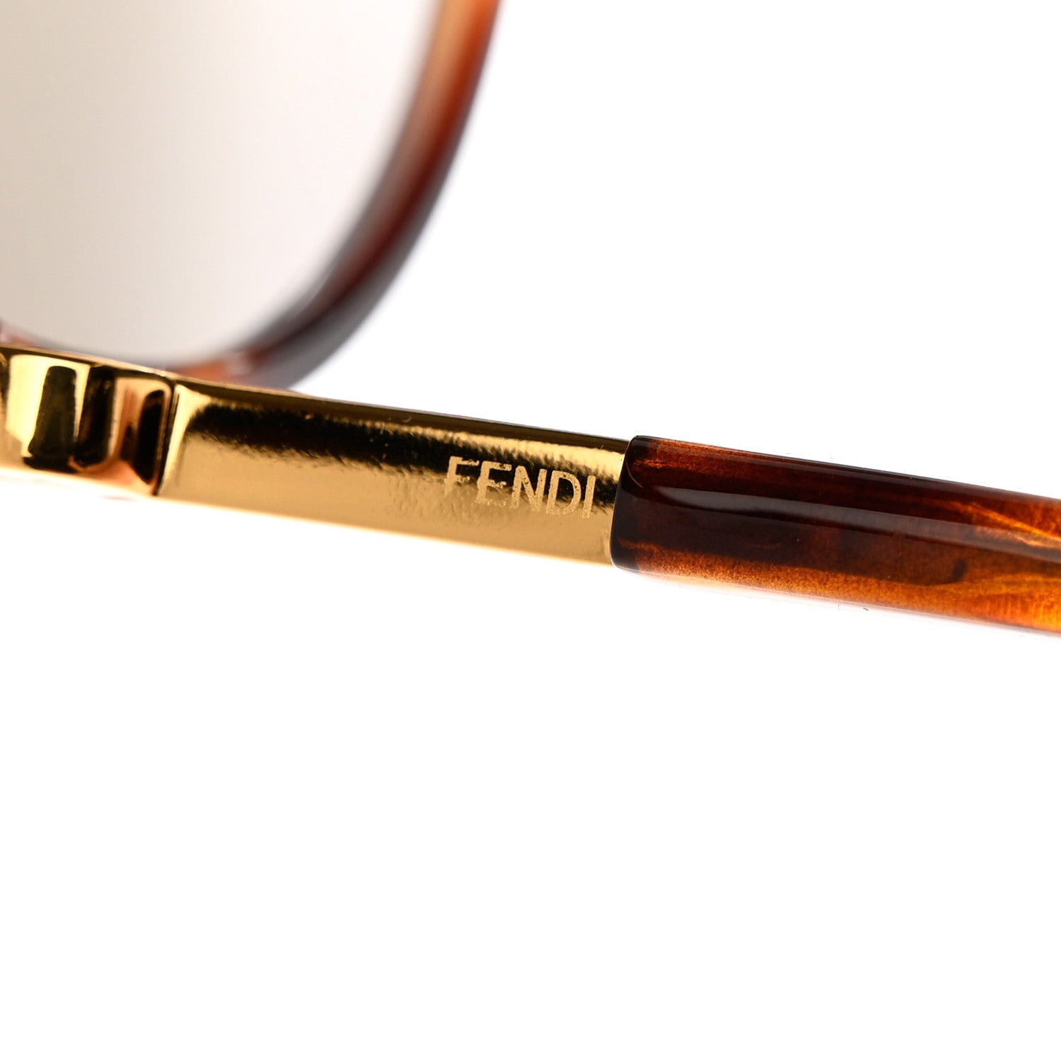 Fendi Acetate Cat Eye Sunglasses FF 0142/S Tortoise 5 of 8