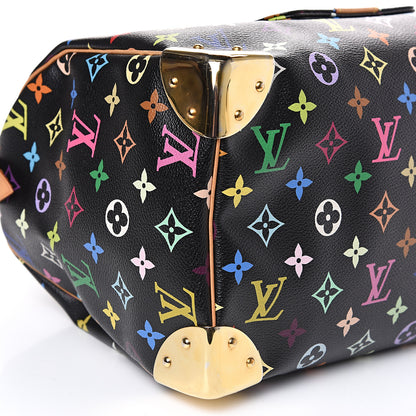 Louis Vuitton Monogram Multicolor Speedy 30 Black 6 of 13