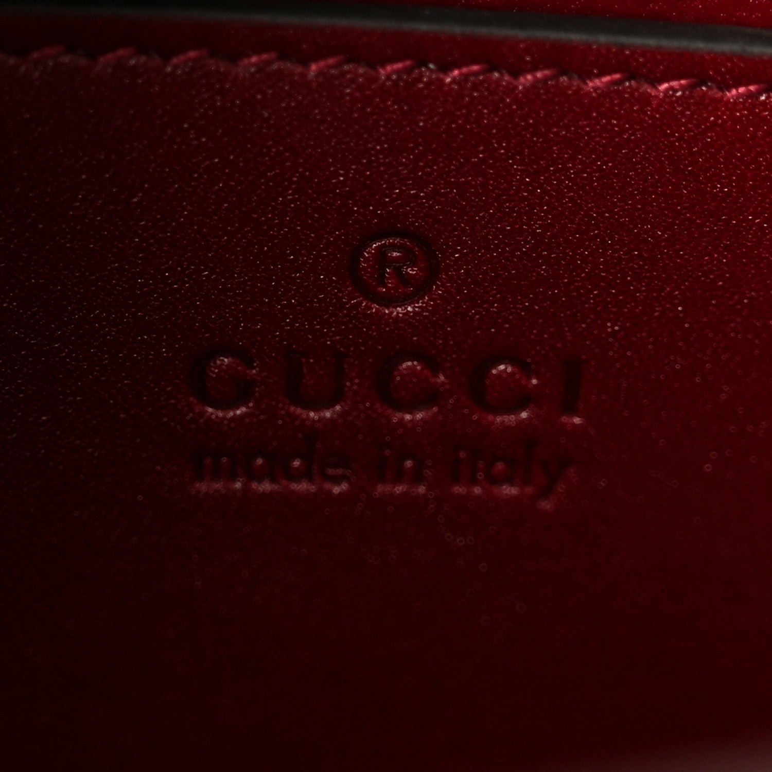 Gucci Sweetbread Calfskin Mini Diana Tote Bag Rosso Ancora 6 of 10