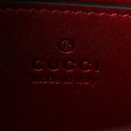 Gucci Sweetbread Calfskin Mini Diana Tote Bag Rosso Ancora 6 of 10