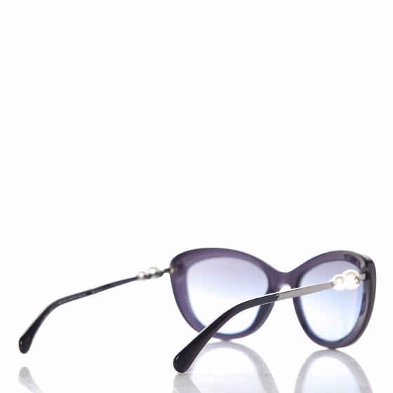 Acetate Pearl Cat Eye Sunglasses 5340-H Blue