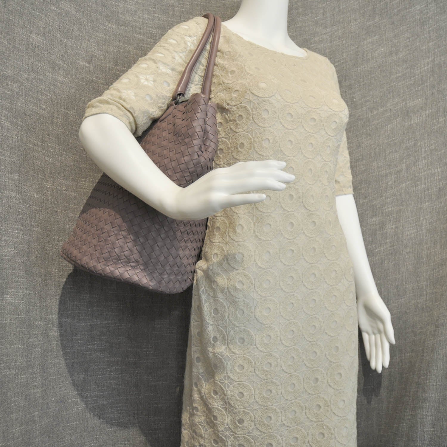Bottega Veneta Nappa Intrecciato Tote Lilac 2 of 8