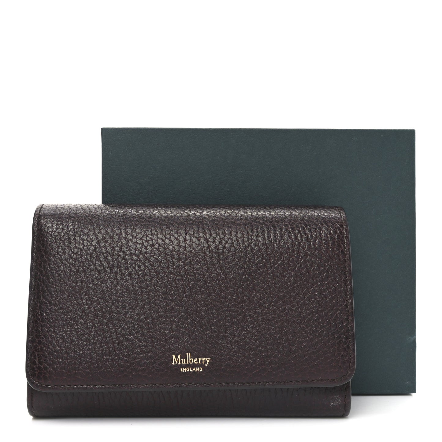 Small Classic Grain Medium Continental French Wallet Oxblood