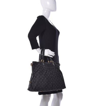 Louis Vuitton Denim Neo Cabby GM Black 3 of 9