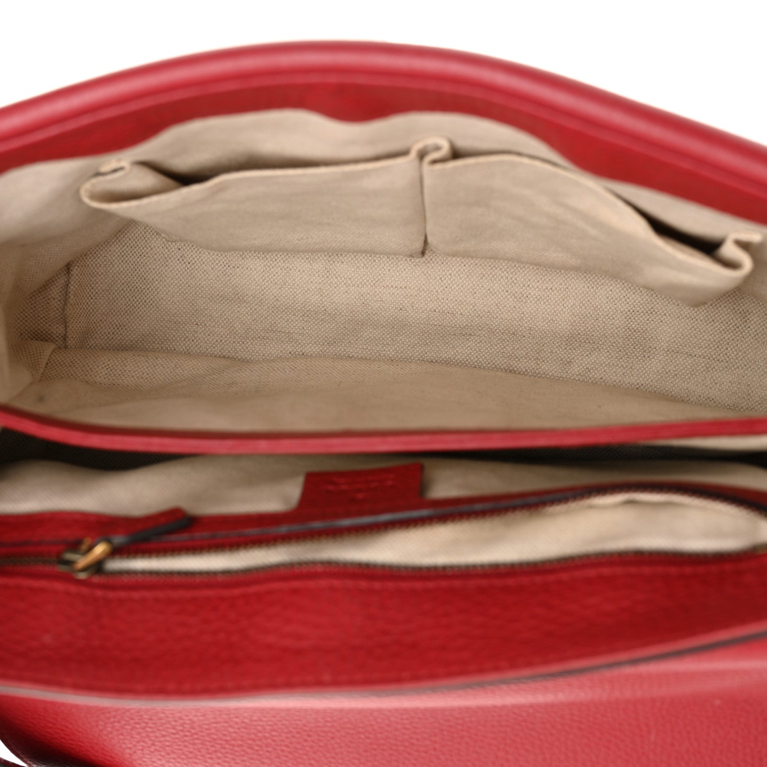 Gucci Cellarius Calfskin GG Marmont Shoulder Bag Vulcanic Red 5 of 17