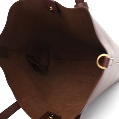 Saint Laurent Calfskin Toy Shopping Tote Old Brandy 4 of 4