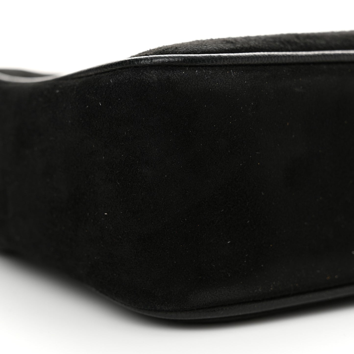 Suede CC Tassel Camera Case Black