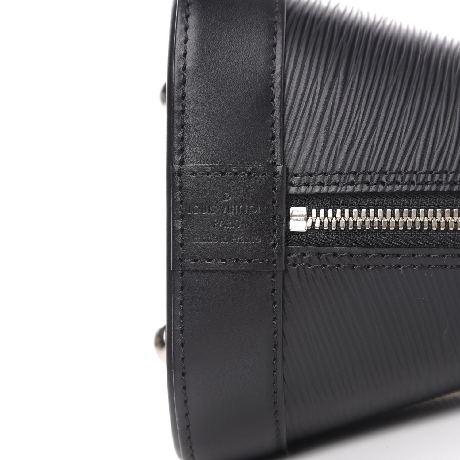 Louis Vuitton Epi Alma PM Black 6 of 9