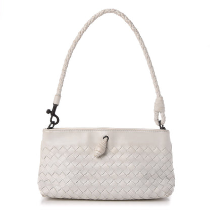 Bottega Veneta Nappa Intrecciato Mini Shoulder Bag White 1 of 19