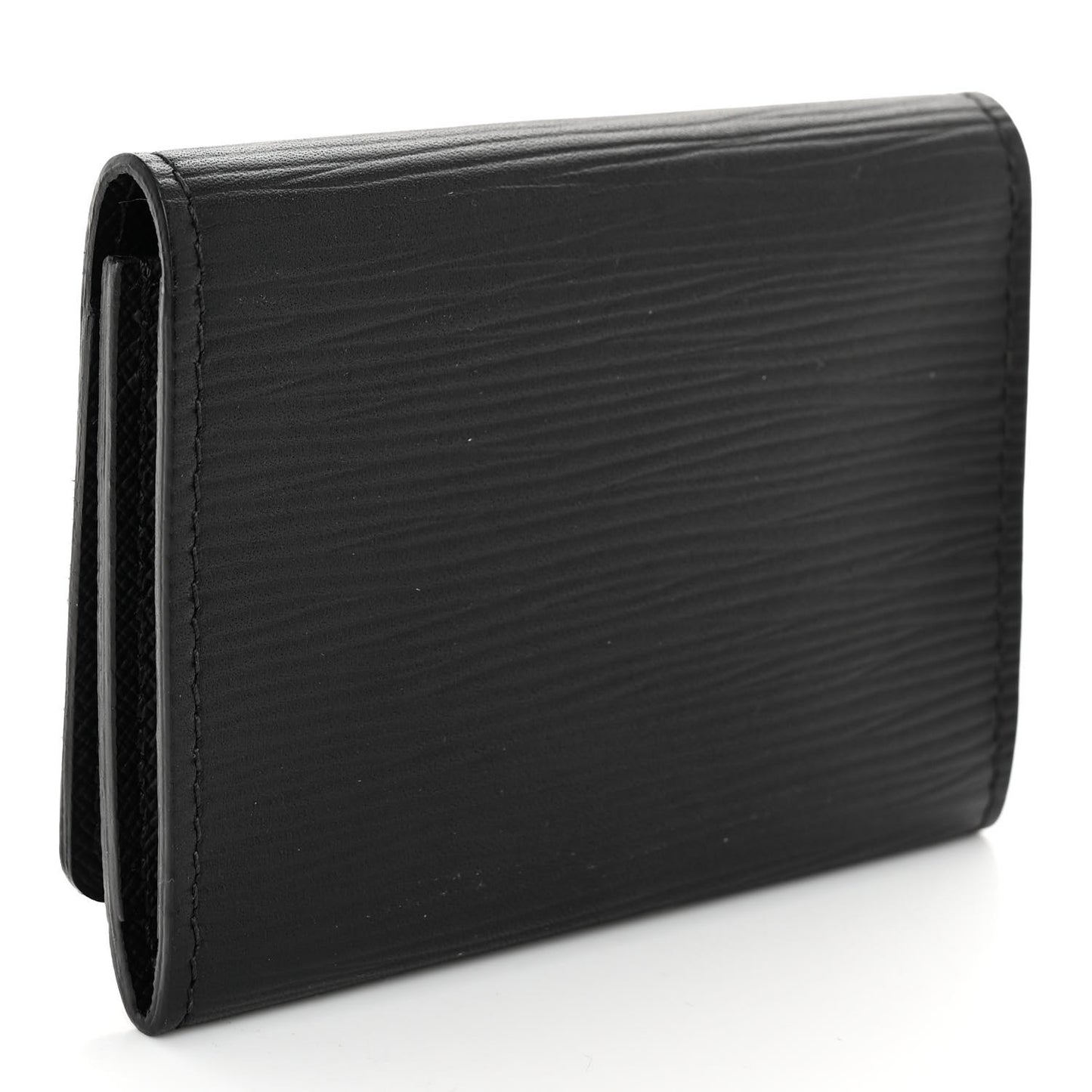 LOUIS VUITTON Epi Business Card Holder Black