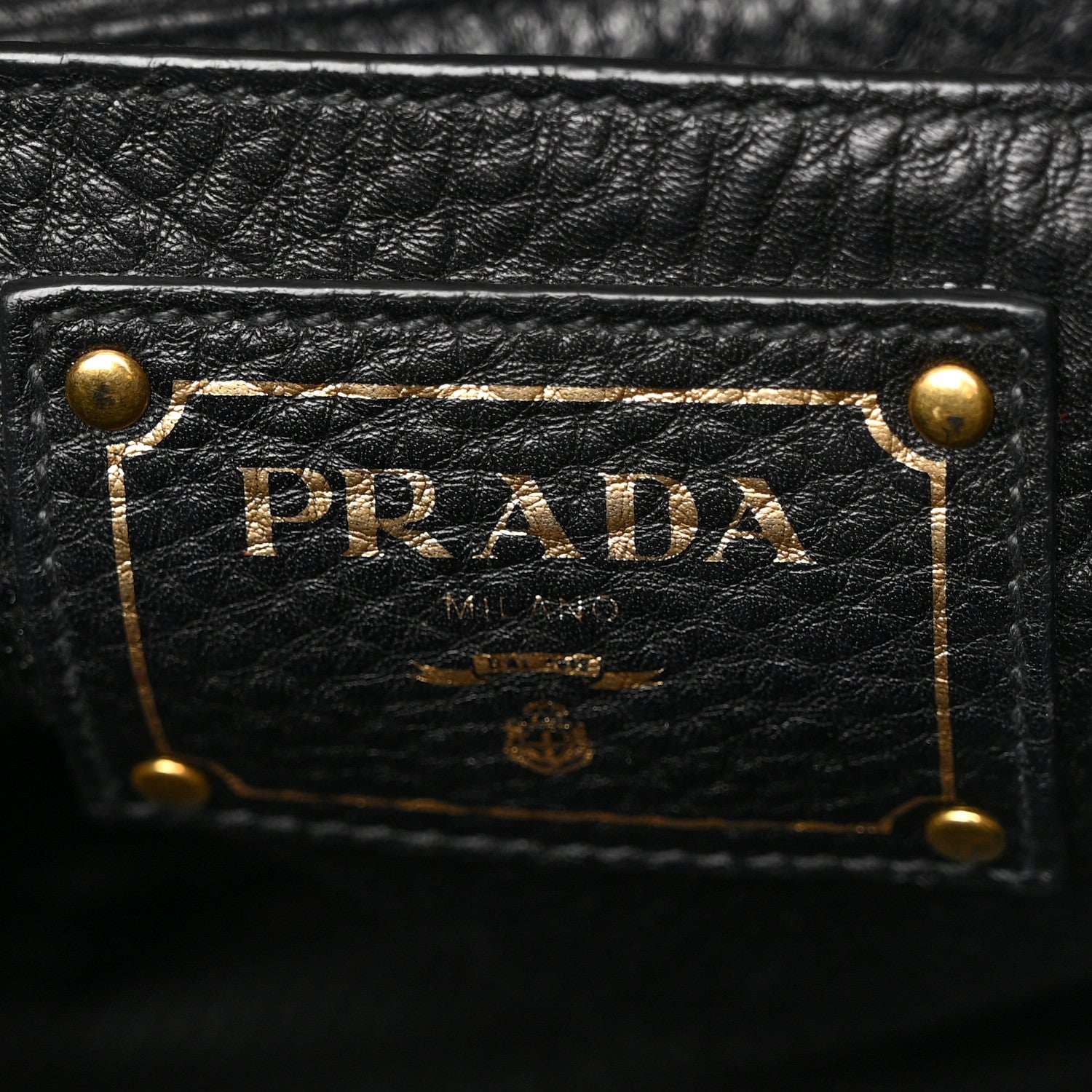 Prada Vitello Phenix Shopping Tote Black 6 of 18