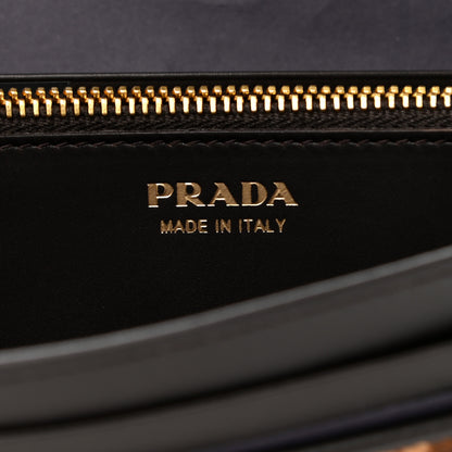 Prada Calf Hair Leopard Continental Flap Wallet Miele Moro 7 of 7