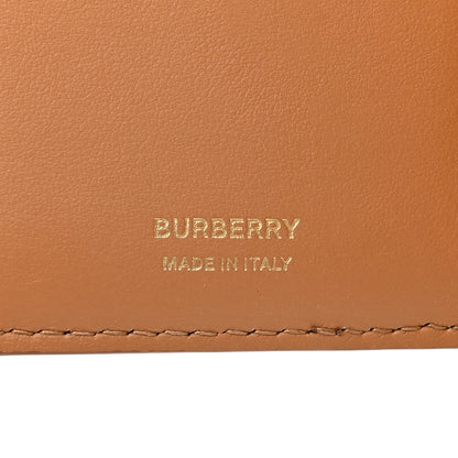 Burberry Lambskin Quilted Small Lola Folding Wallet Maple Brown 6 of 13