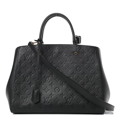 Louis Vuitton Empreinte Montaigne GM Black 1 of 13