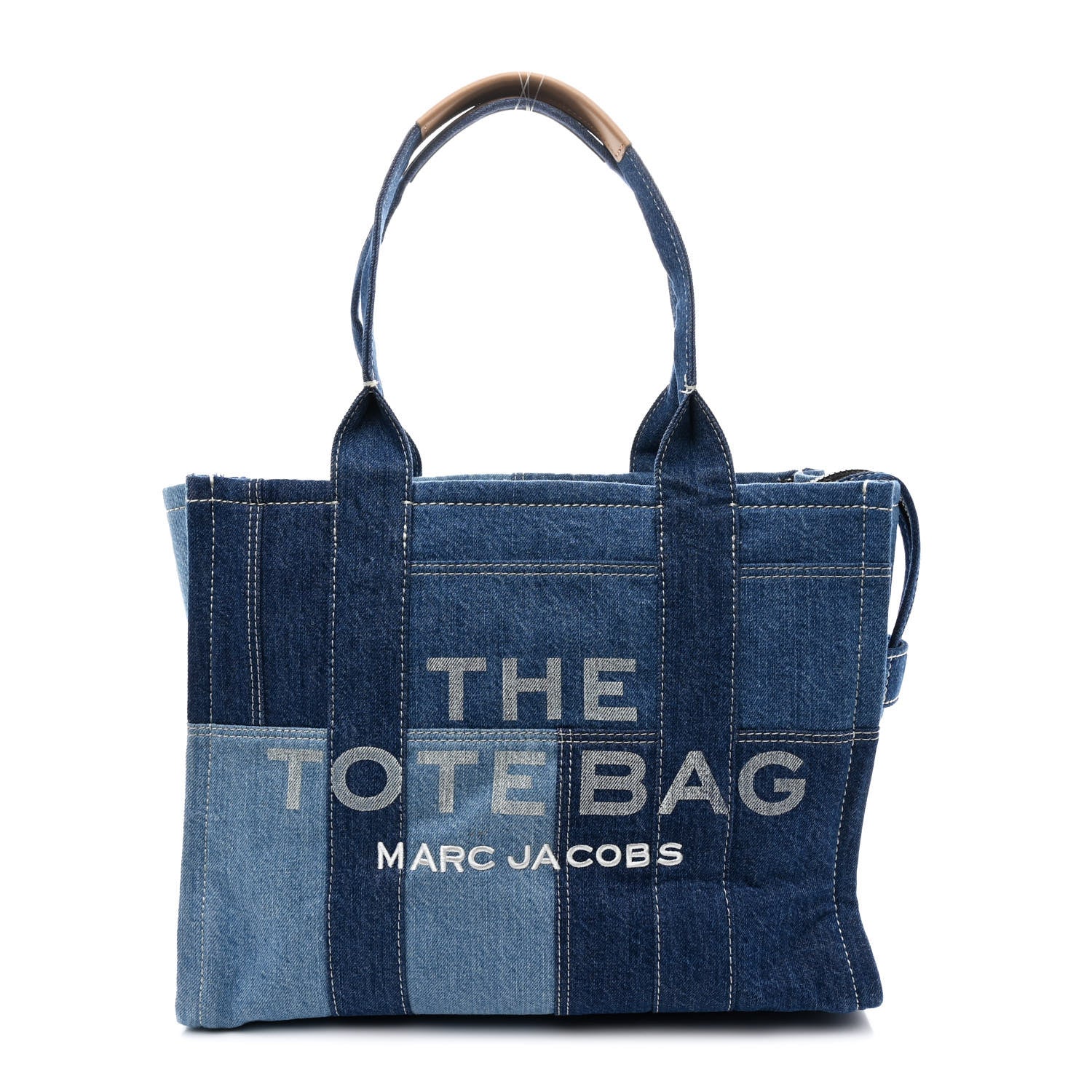 Marc Jacobs Denim Canvas Large The Tote Bag Blue 1 of 14