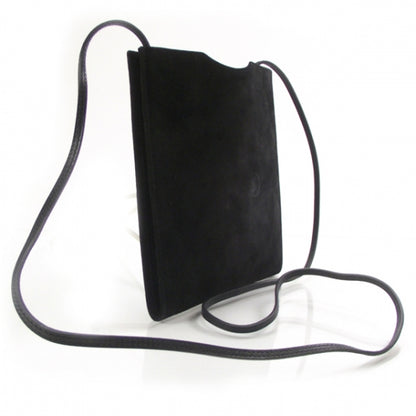 Hermes Veau Doblis Suede Sac Onimetou Black 3 of 8