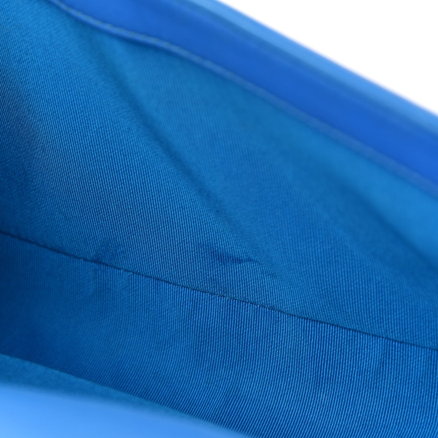 Patent Calfskin Quilted Medium Boy Flap Blue
