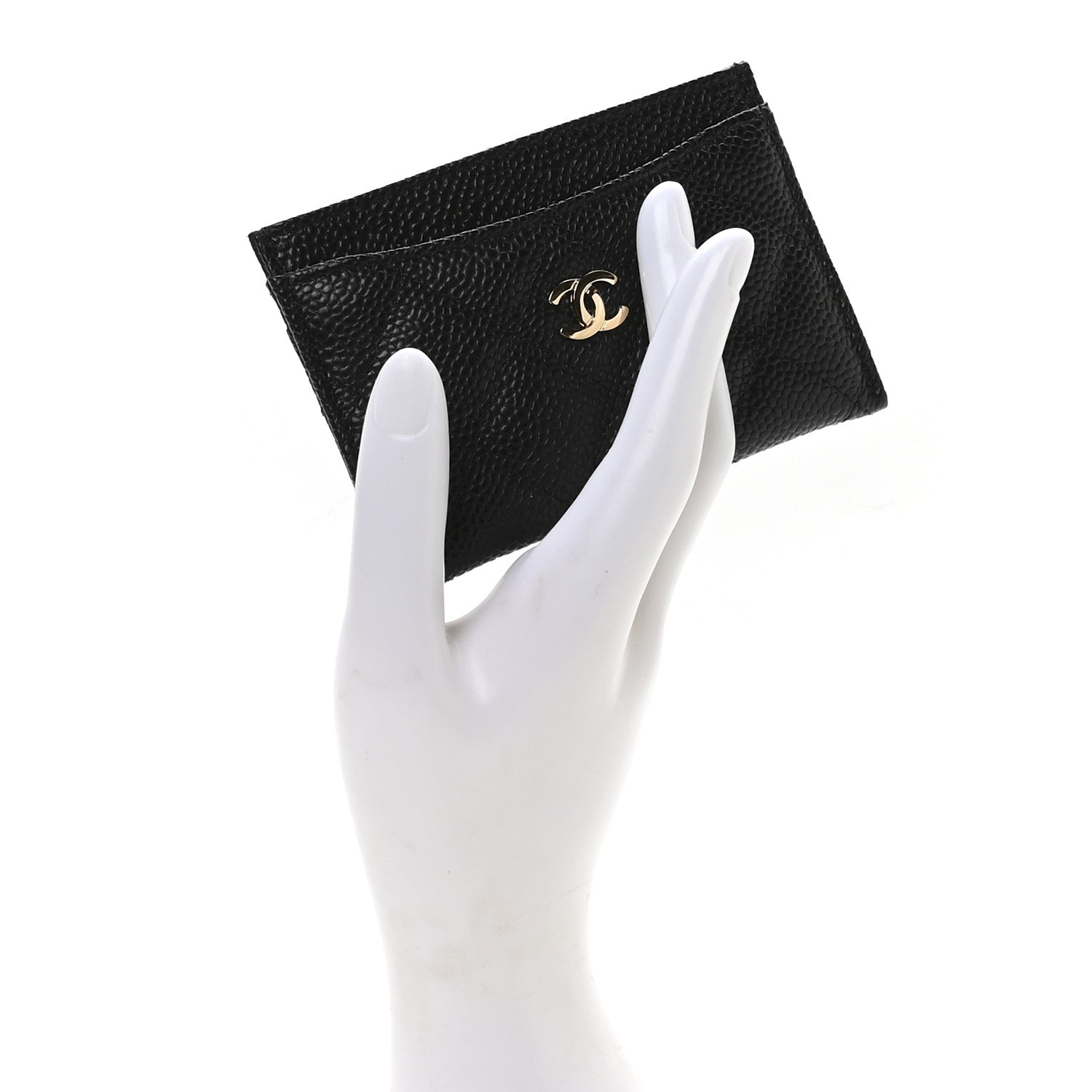 Chanel Caviar Quilted Card Holder Black 2 of 9