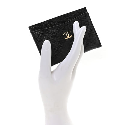 Chanel Caviar Quilted Card Holder Black 2 of 9