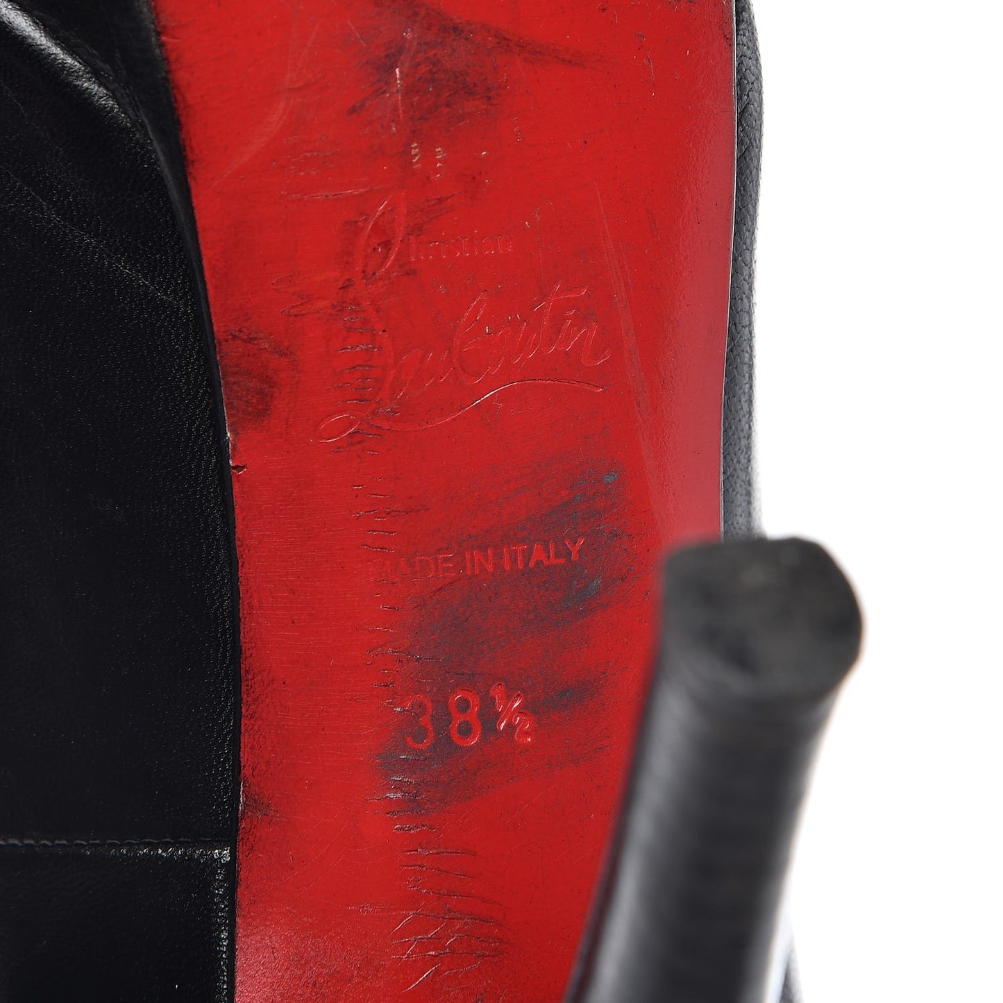 Calfskin Bruges 120 Pumps 38.5 Black