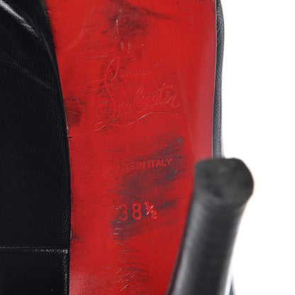 Christian Louboutin Calfskin Bruges 120 Pumps 38.5 Black 7 of 24