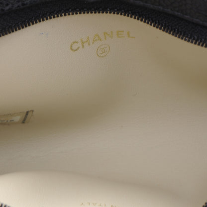 Chanel Caviar Leather CC Coin Purse Black 5 of 8