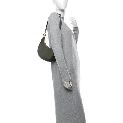 Celine Smooth Calfskin Medium Strap Ava Shoulder Bag Dark Olive 2 of 10