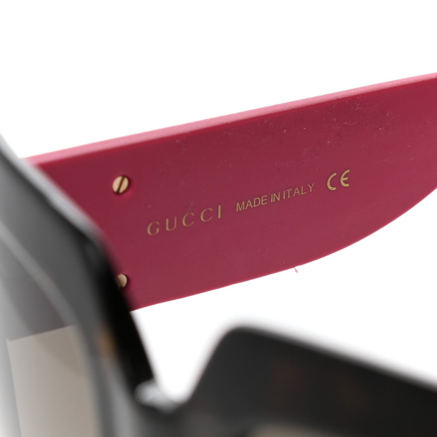 Square Frame GG0102S Sunglasses Glitter Pink Multi