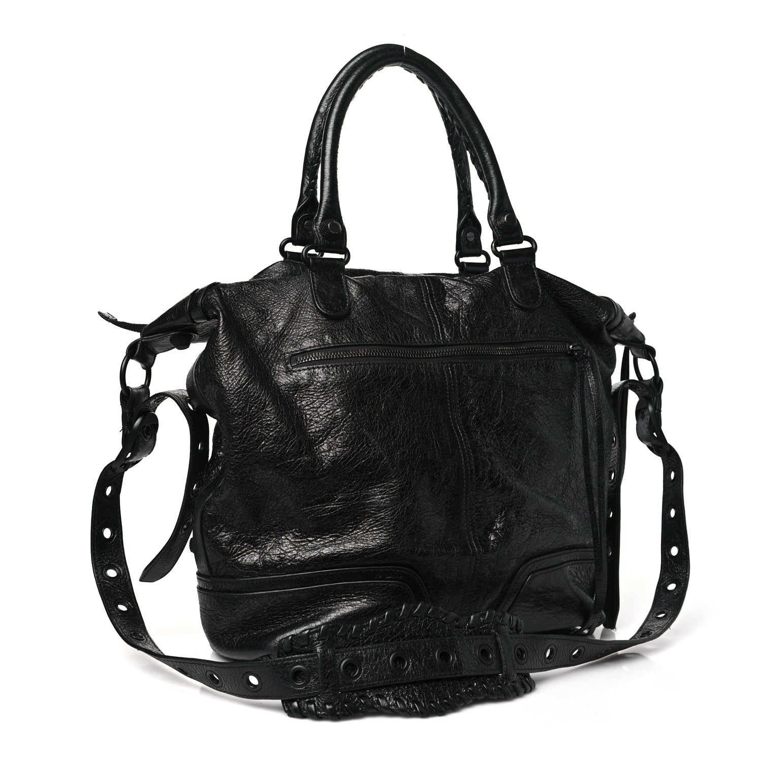 Balenciaga Agneau Arena Medium Le Cagole Tote Bag Black 3 of 12