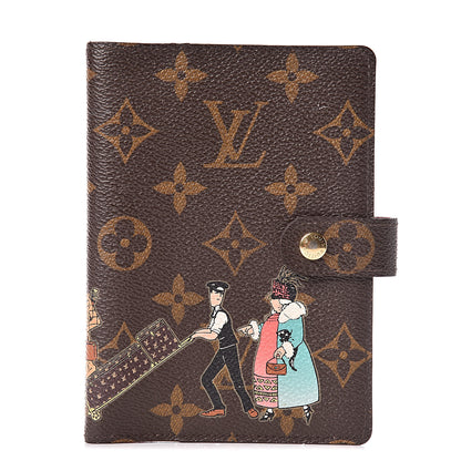 Louis Vuitton Monogram Illustre Small Ring Agenda Rose 1 of 12
