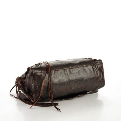 Balenciaga Chevre Classic Hardware City Chocolate 4 of 7