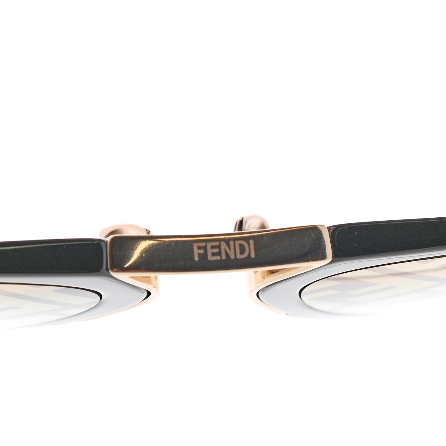 Fendi Acetate FF Aviator Sunglasses FF M0104/S Black 8 of 9