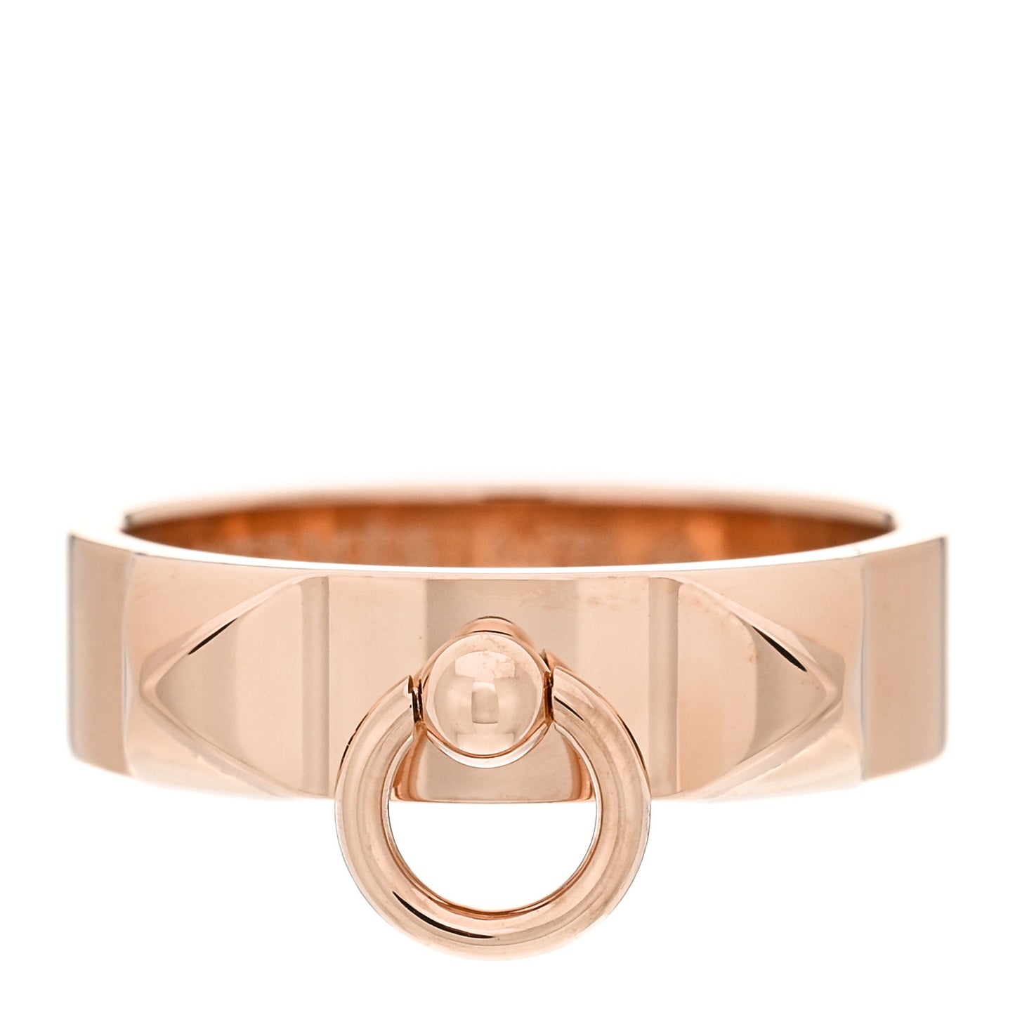18K Rose Gold PM Collier De Chien Ring 52 6