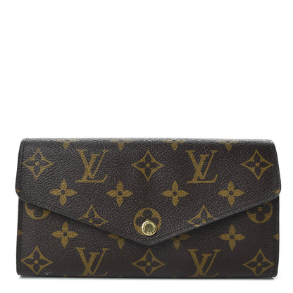 Louis Vuitton Monogram Sarah Wallet NM 1 of 8
