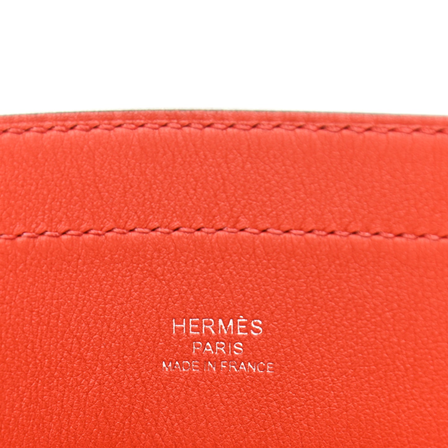 Milo Lambskin Swift Mini Aline Rouge H Orange