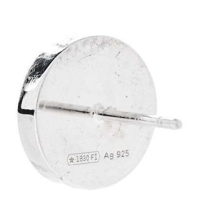 Gucci Sterling Silver Round Stud Earrings 4 of 4
