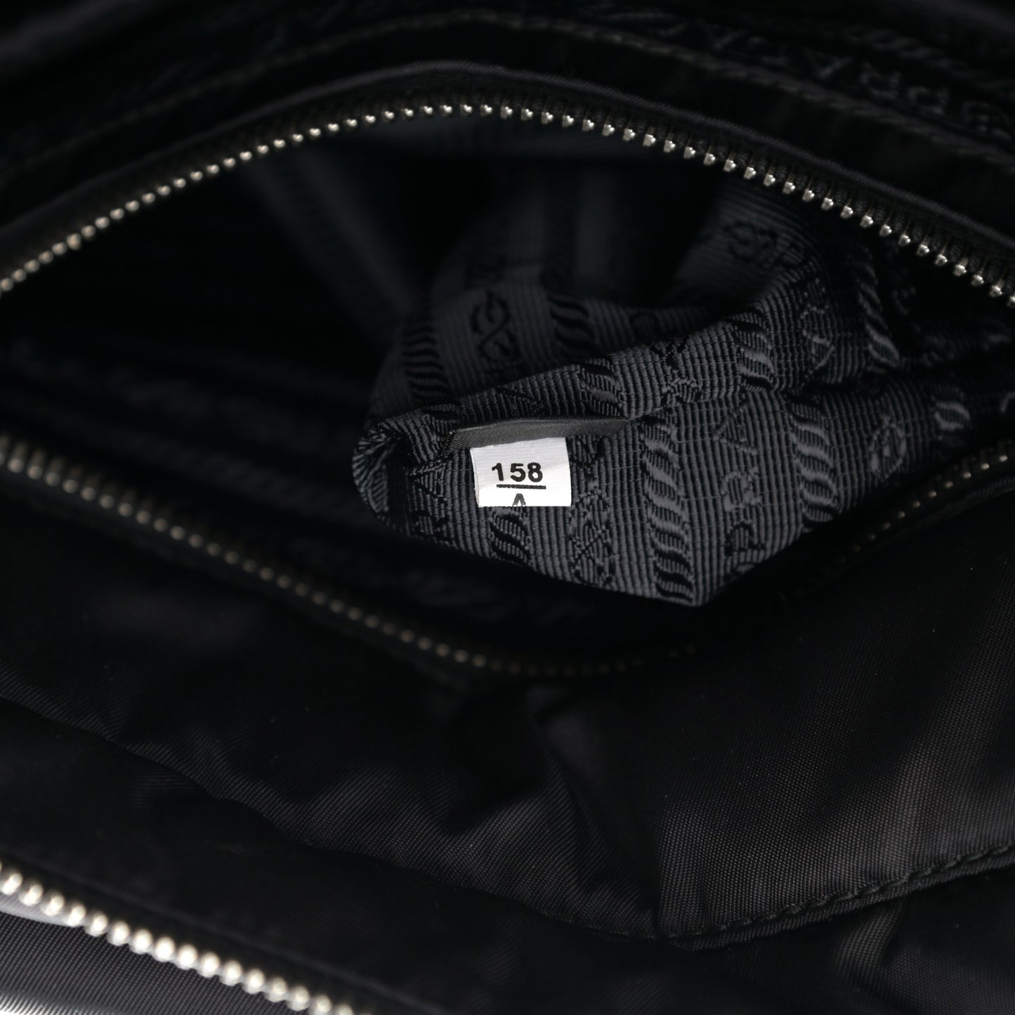 Tessuto Nylon Bomber Tote Black