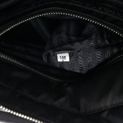 Prada Tessuto Nylon Bomber Tote Black 8 of 14