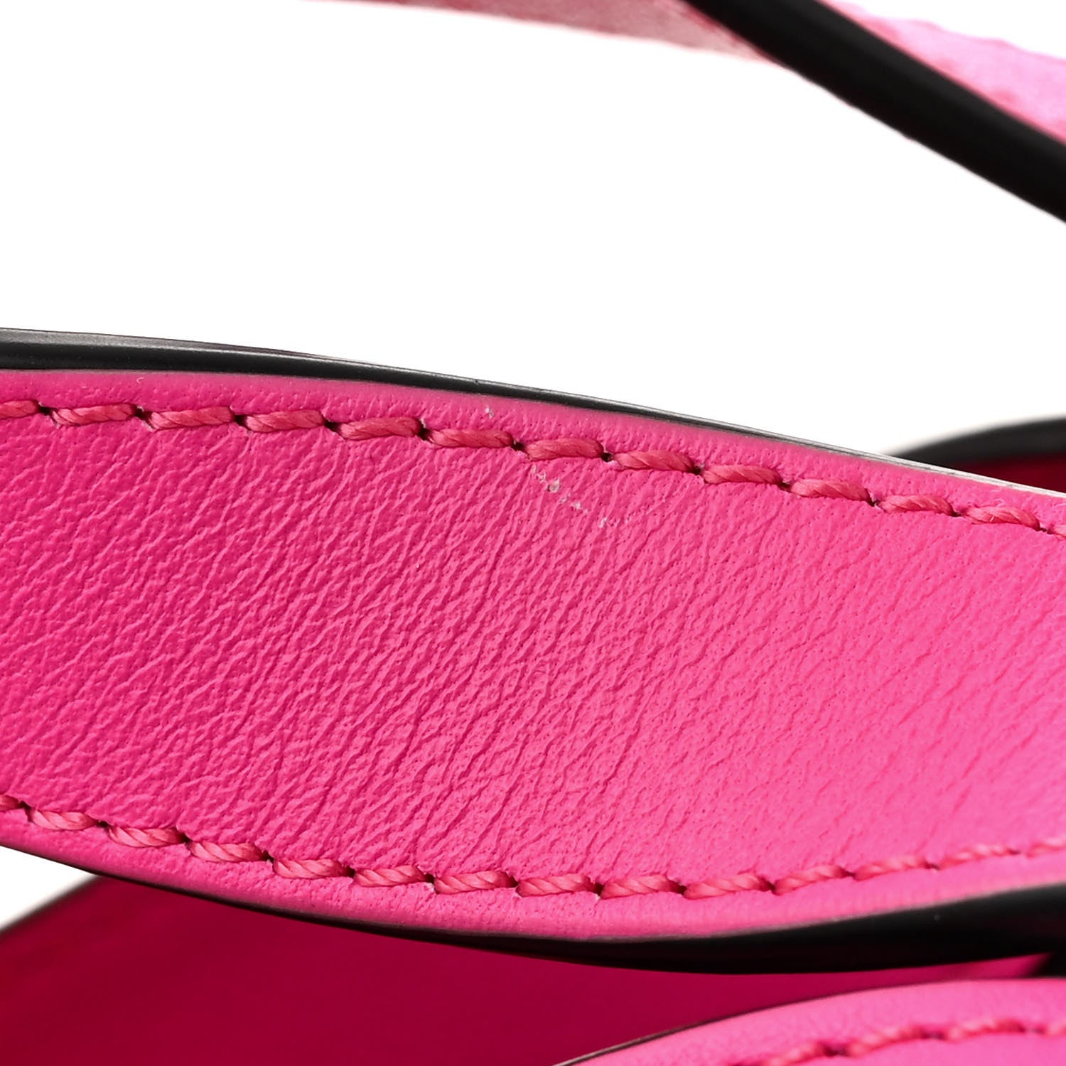 Loewe Calfskin Small Hammock Shoulder Bag Shocking Pink White 12 of 15