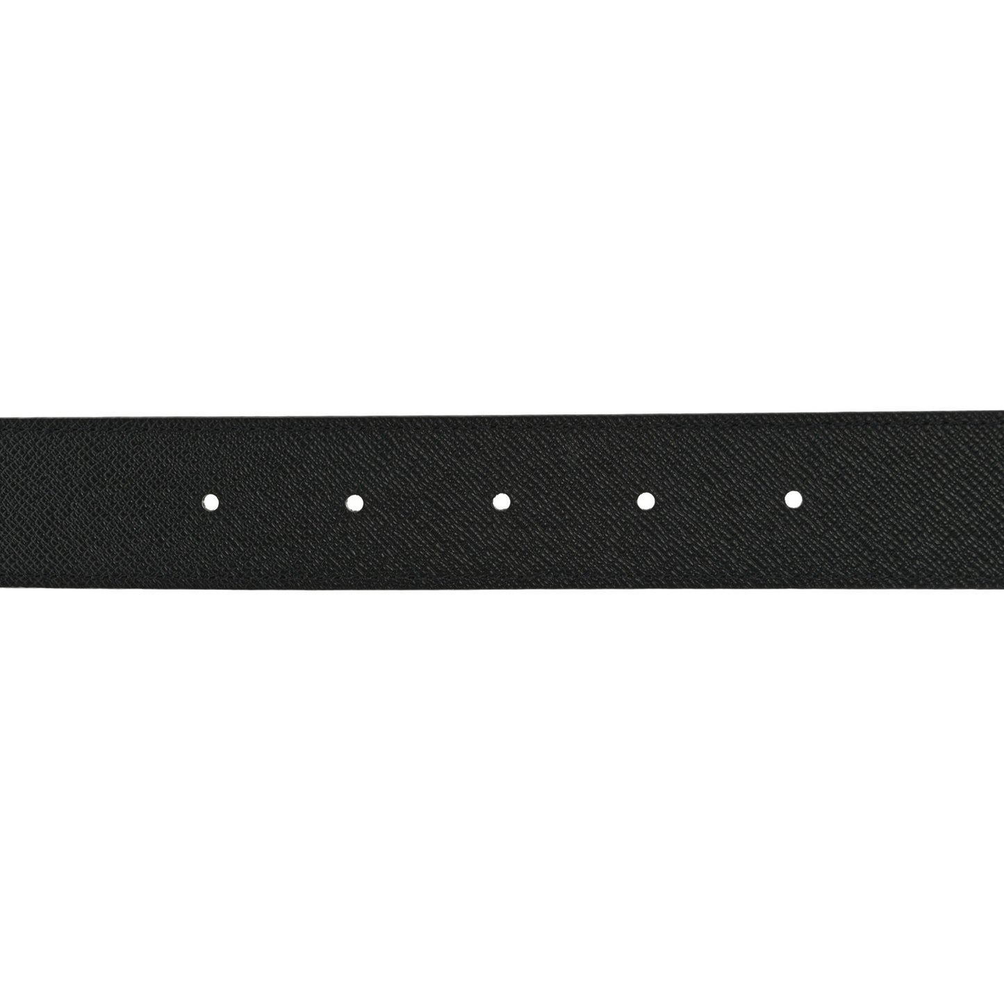 Calfskin Monogram 30mm LV Initiales Reversible Belt 85 34 Black