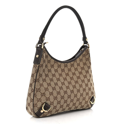 Gucci Monogram Medium Abbey D Ring Hobo Brown 3 of 13