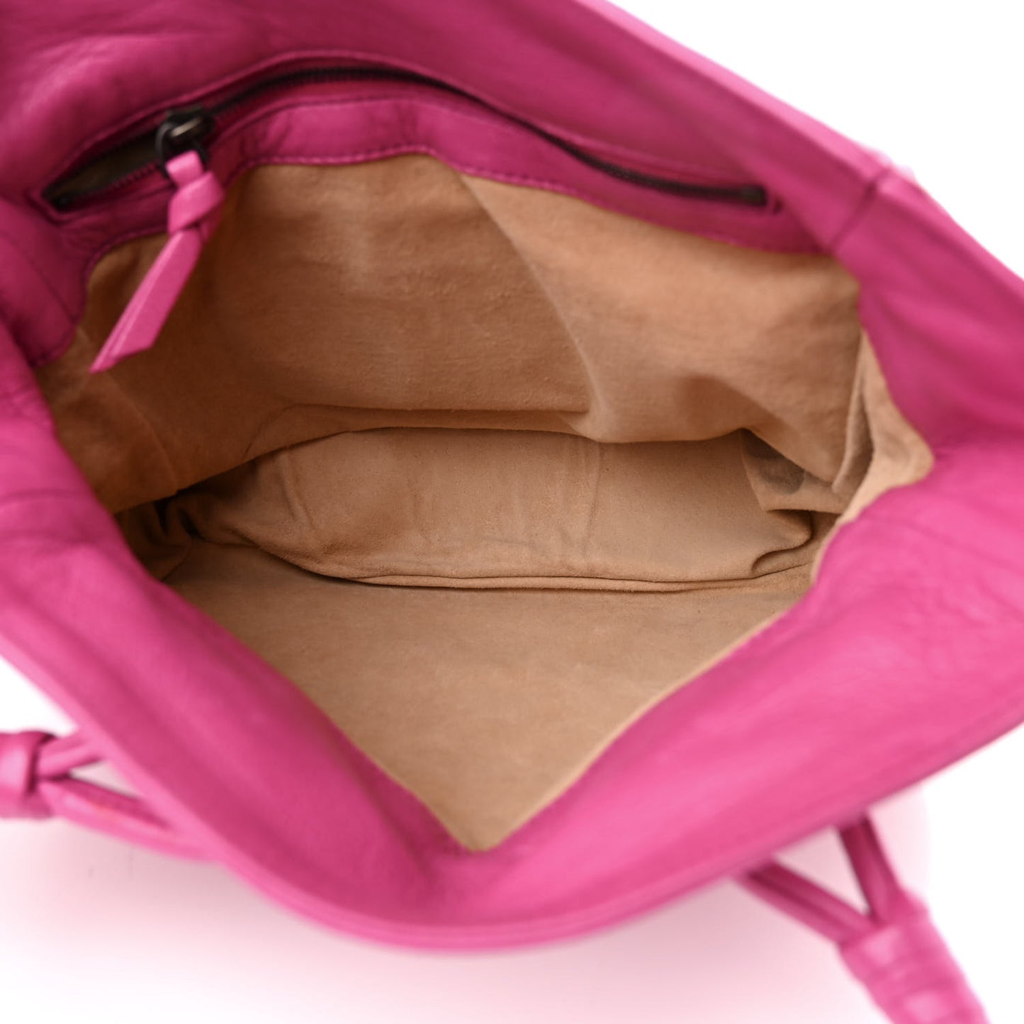 Nappa Intrecciato Shoulder Bag Ametiste