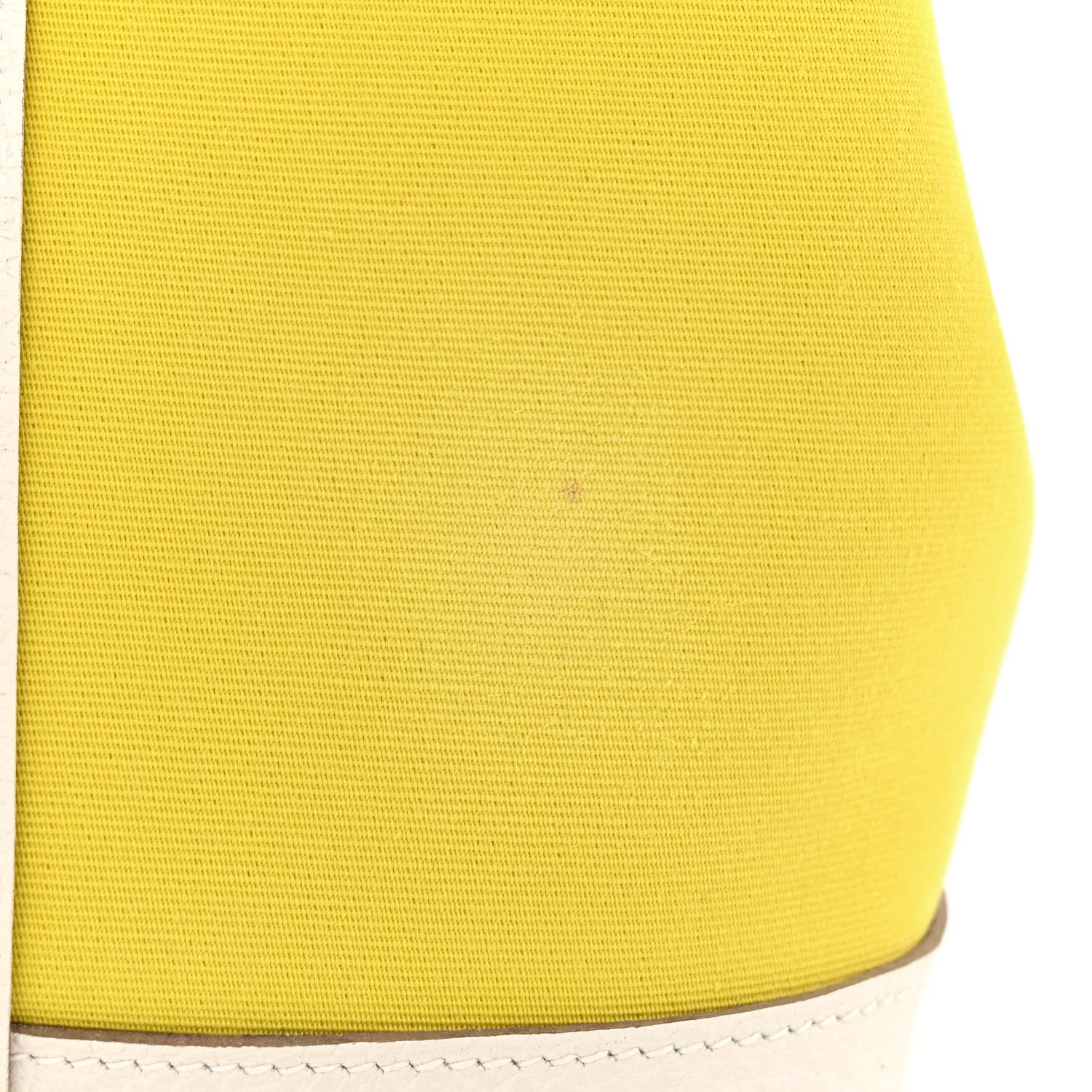 Hermes Toile Officier Vache Country Garden Party 30 TPM Lime White 11 of 11