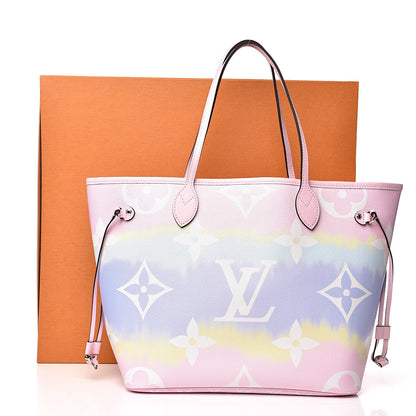 Louis Vuitton Monogram Escale Neverfull MM Pastel 10 of 10