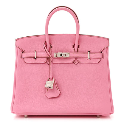 Hermes Togo Birkin 25 5P Pink 1 of 11