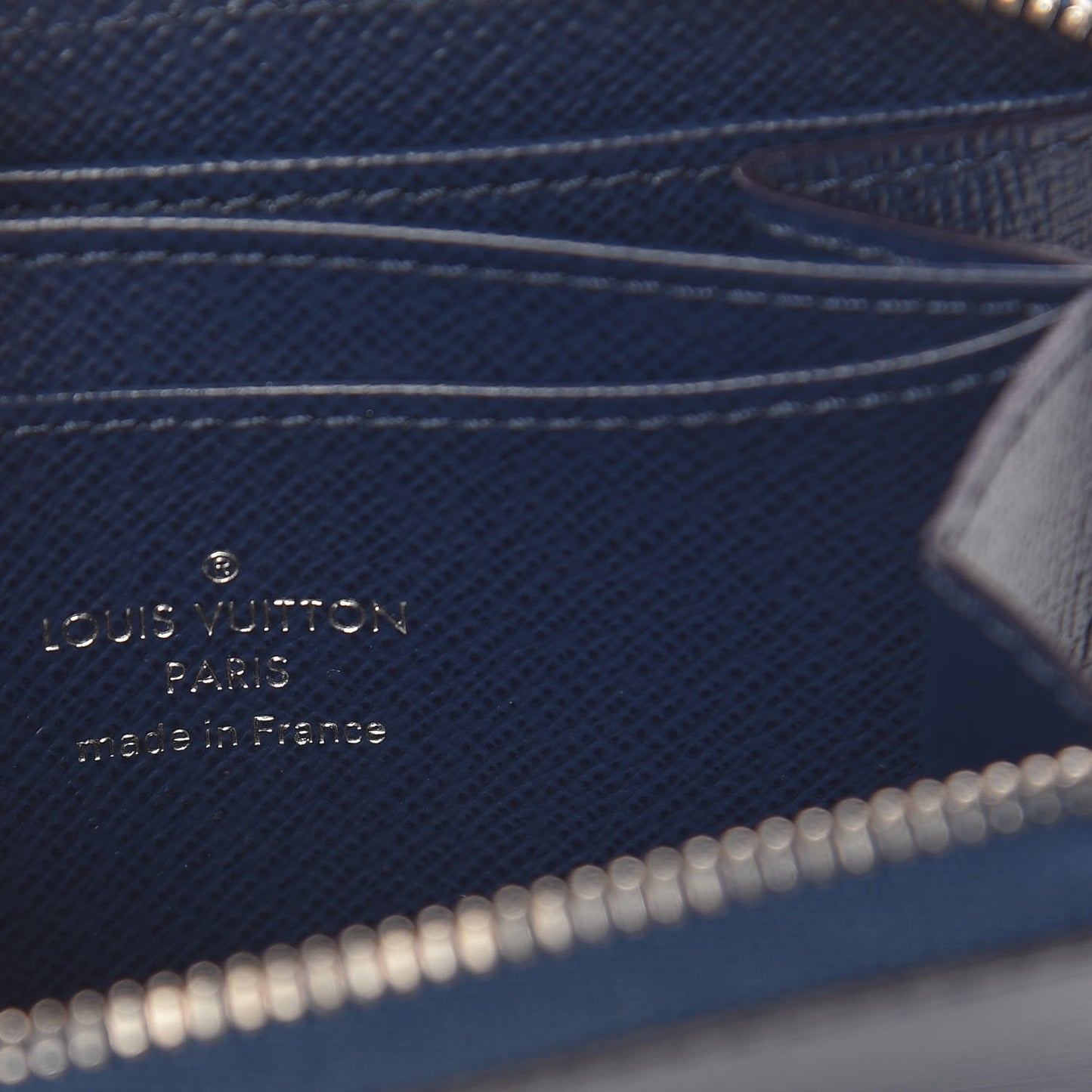 Epi Zippy Coin Purse Indigo