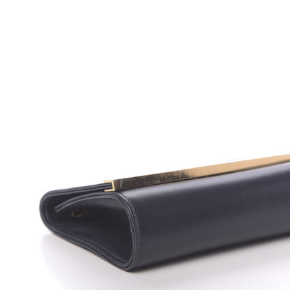 Fendi Shiny Nappa Mini Rush Clutch Navy 8 of 10