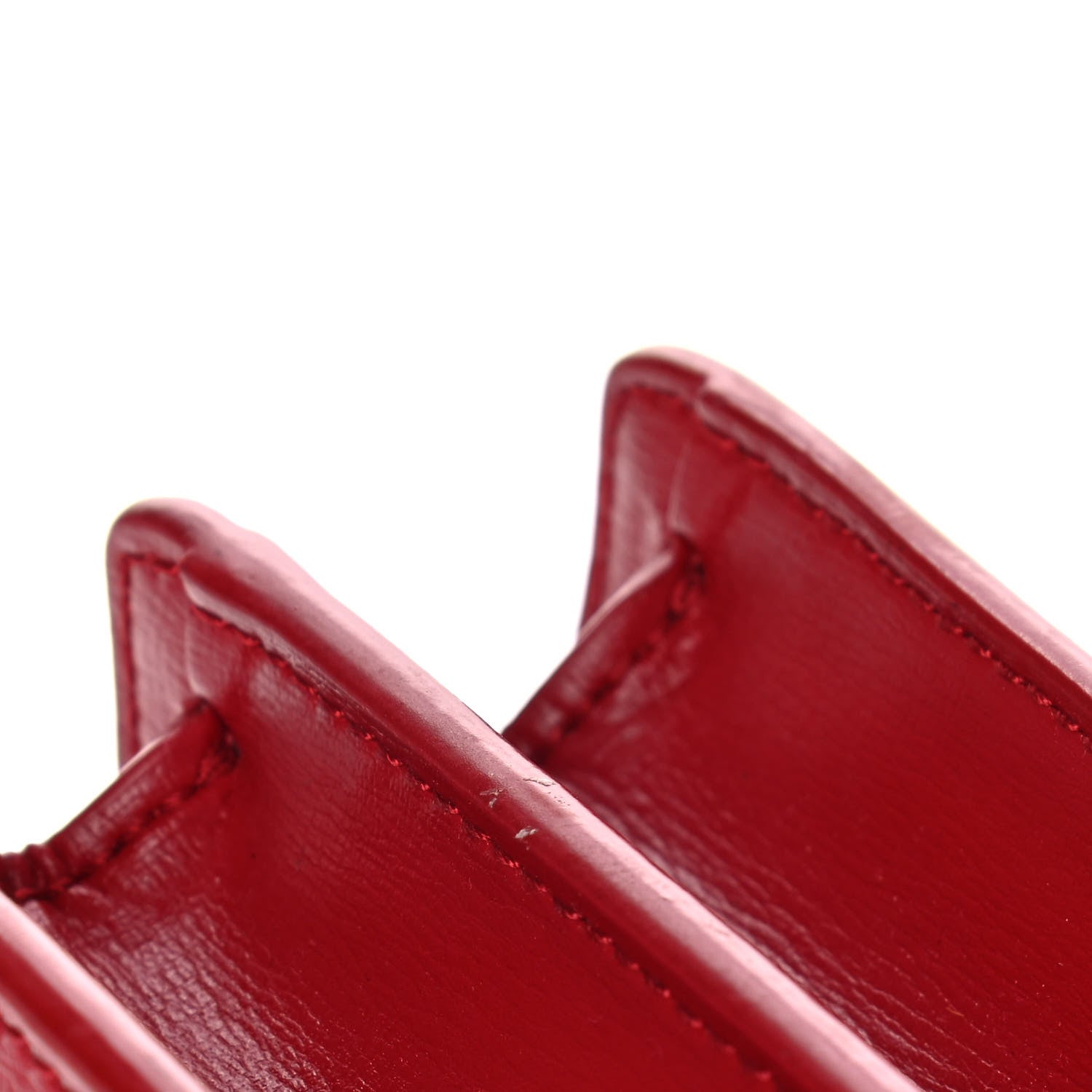 Saint Laurent Calfskin Medium Monogram Sunset Rouge Eros 13 of 13
