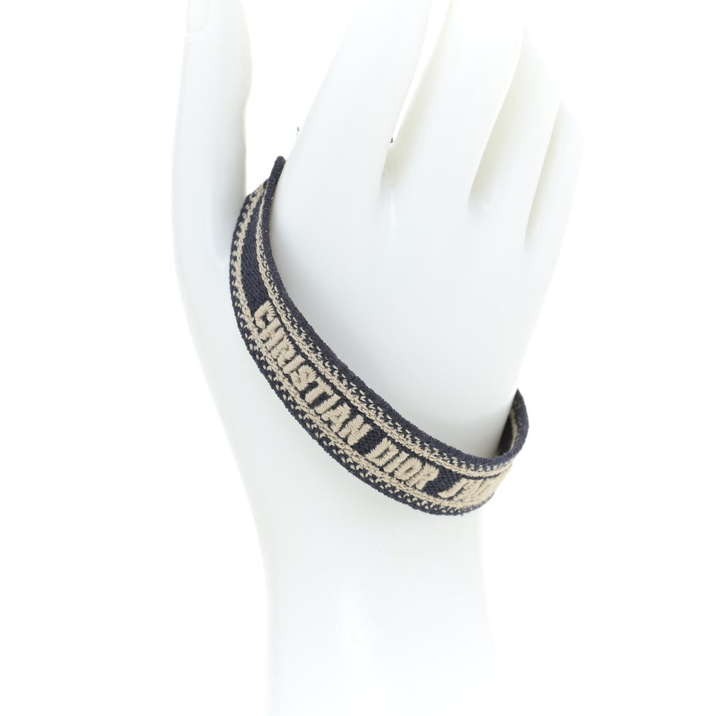 Woven Cotton J'Adior Friendship Bracelet Navy